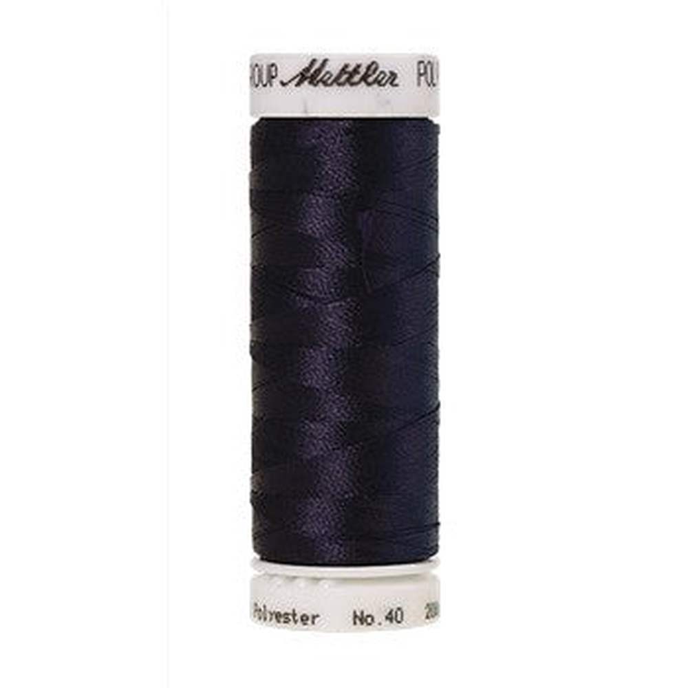Mettler embroidery thread spool in Aubergine (2954) - 40wt 200m