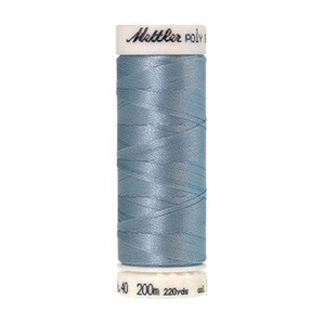 Mettler embroidery thread spool in Azure Blue (3951) - 40wt 200m