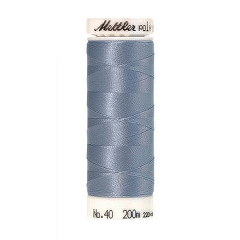 Mettler embroidery thread spool in Baby Blue (3652) - 40wt 200m