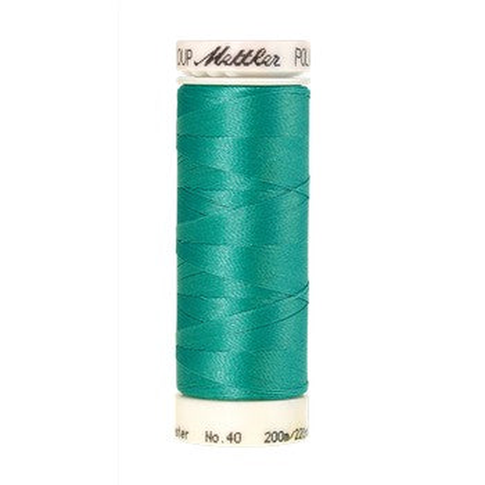 Mettler embroidery thread spool in Baccarat Green (5115) - 40wt 200m