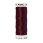 Mettler embroidery thread spool in Bordeaux (2123) - 40wt 200m