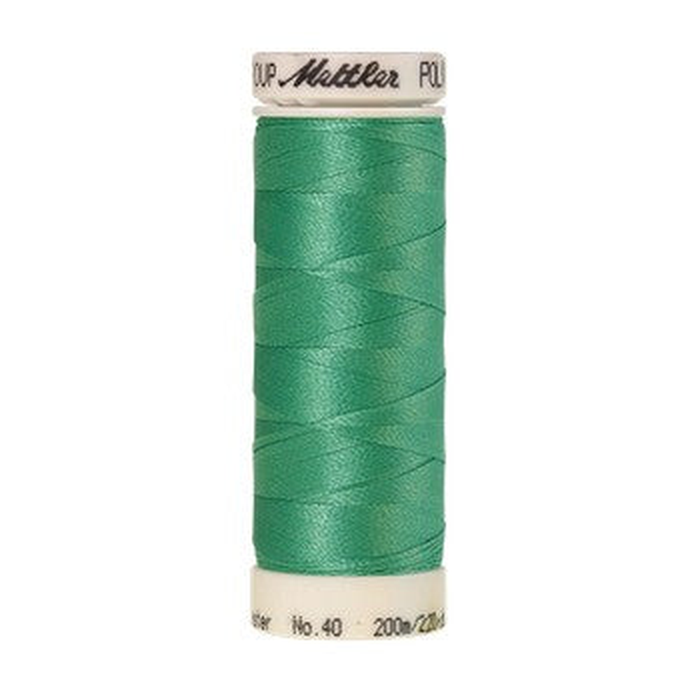 Mettler embroidery thread spool in Bottle Green (5230) - 40wt 200m