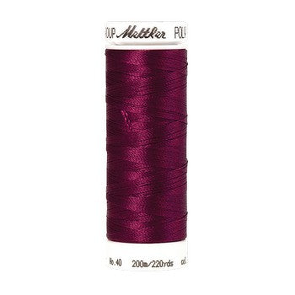 Mettler embroidery thread spool in Boysenberry (2500) - 40wt 200m