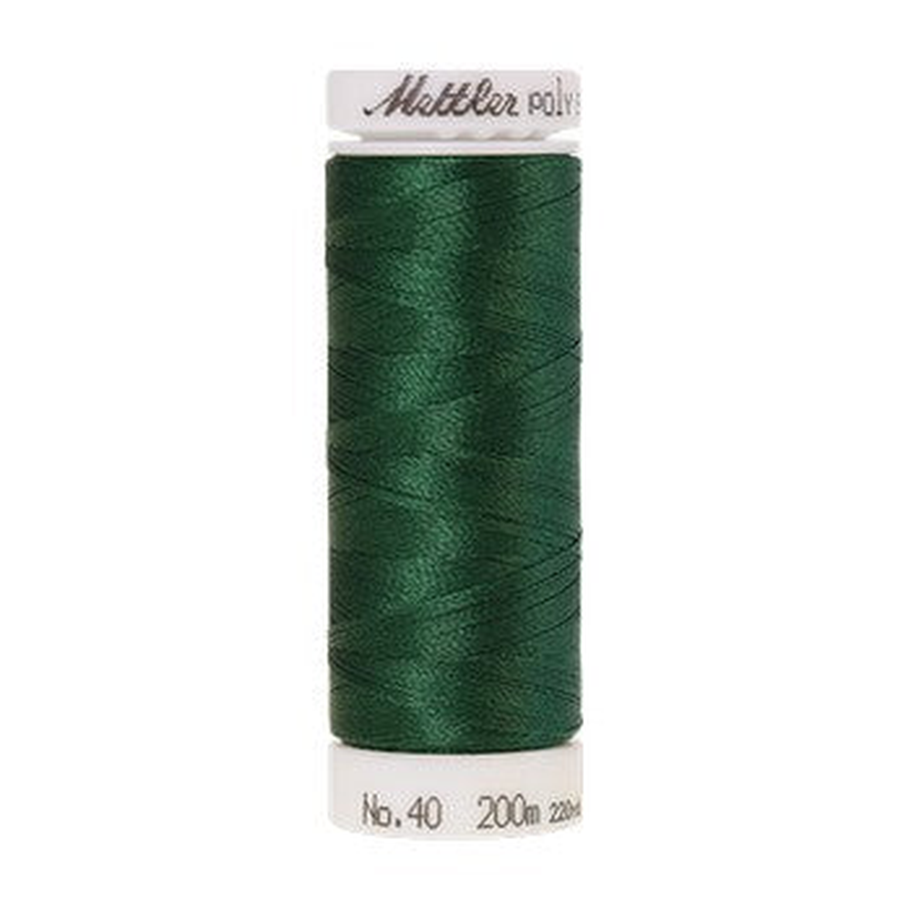 Mettler embroidery thread spool in Bright Green (5324) - 40wt 200m