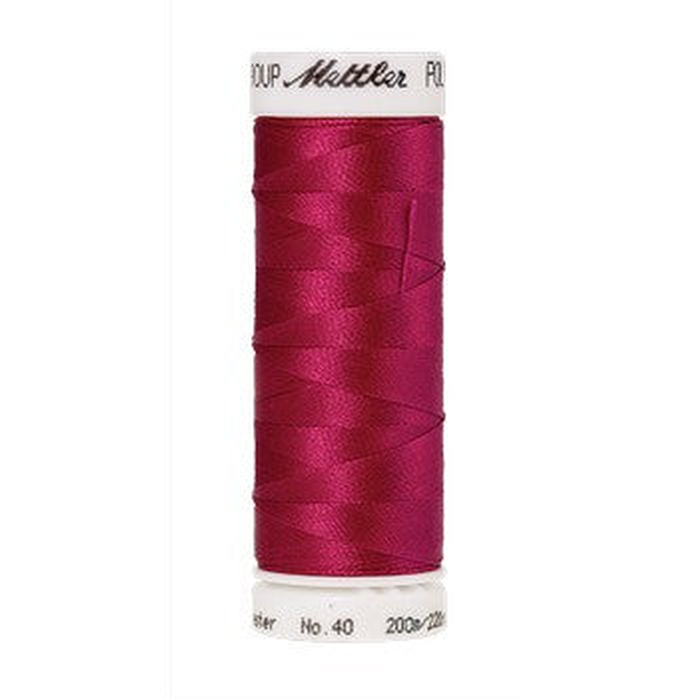 Mettler embroidery thread spool in Bright Ruby (2300) - 40wt 200m