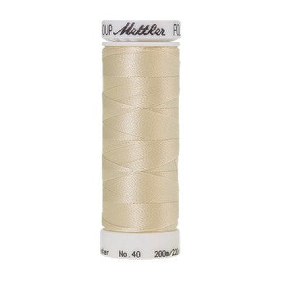 Mettler embroidery thread spool in Candlewick (0781) - 40wt 200m