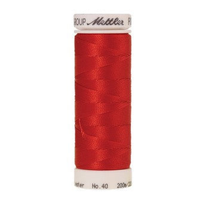 Mettler embroidery thread spool in Candy Apple (1704) - 40wt 200m