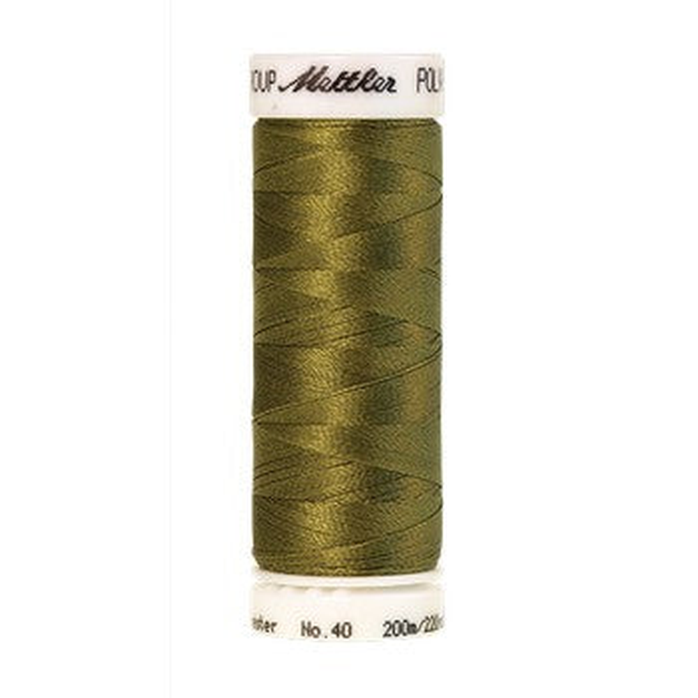 Mettler embroidery thread spool in Caper (6133) - 40wt 200m