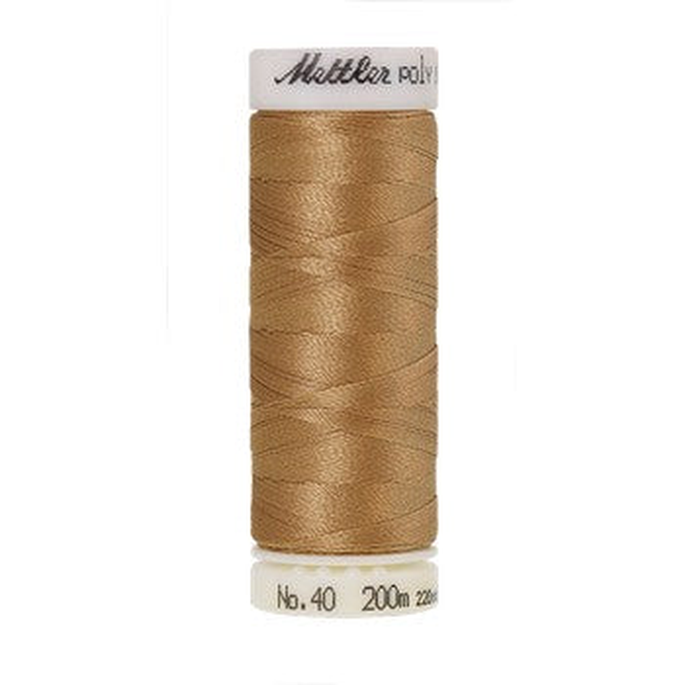 Mettler embroidery thread spool in Caramel Cream (1123) - 40wt 200m