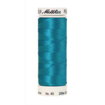 Mettler embroidery thread spool in Caribian Blue (4010) - 40wt 200m
