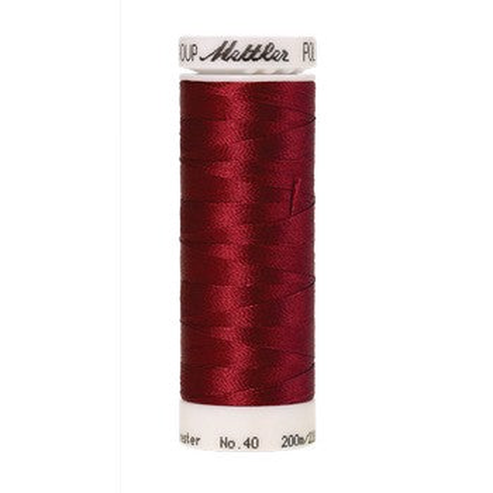Mettler embroidery thread spool in Cherry (1913) - 40wt 200m