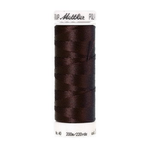 Mettler embroidery thread spool in Chocolate (1876) - 40wt 200m