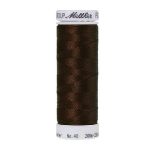 Mettler embroidery thread spool in Cinnamon (1346) - 40wt 200m