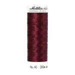 Mettler embroidery thread spool in Claret (2224) - 40wt 200m