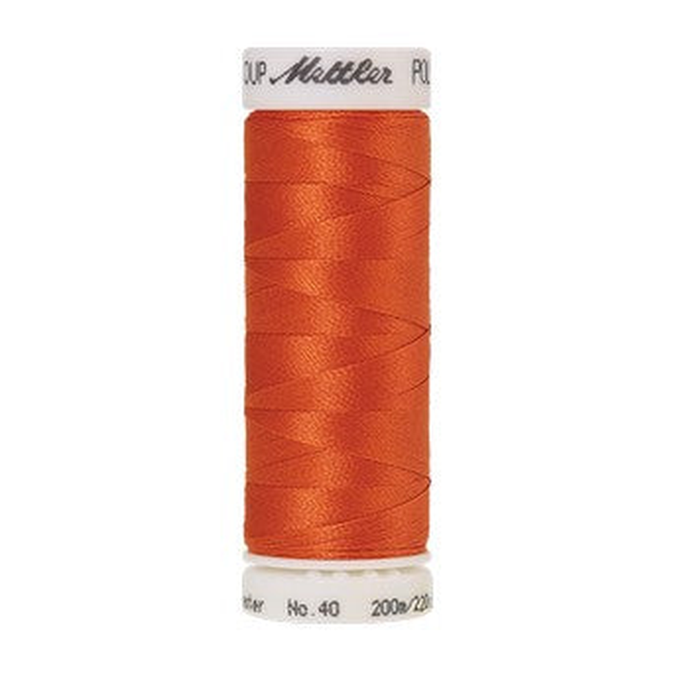 Mettler embroidery thread spool in Clay (1114) - 40wt 200m