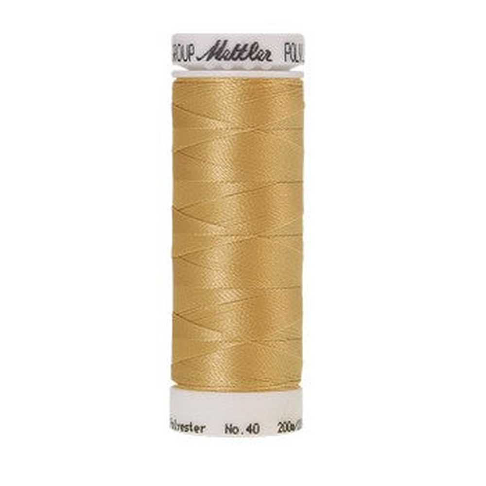Mettler silk thread spool in Cornsilk (0651) - 40wt 200m