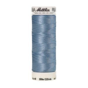 Mettler embroidery thread spool in Country Blue (3762) - 40wt 200m