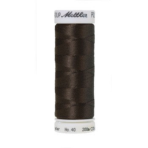 Mettler embroidery thread spool in Dark Charcoal (1375) - 40wt 200m