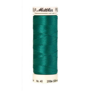 Mettler embroidery thread spool in Dark Jade (5101) - 40wt 200m