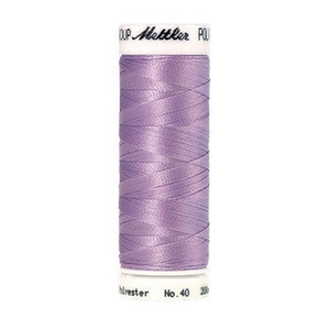 Mettler embroidery thread spool in Dawn of Violet (3130) - 40wt 200m