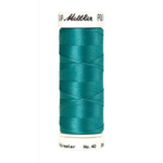 Mettler embroidery thread spool in Deep Aqua (4610) - 40wt 200m