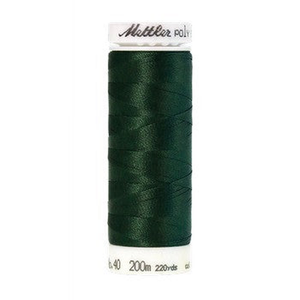 Mettler embroidery thread spool in Deep Green (5555) - 40wt 200m