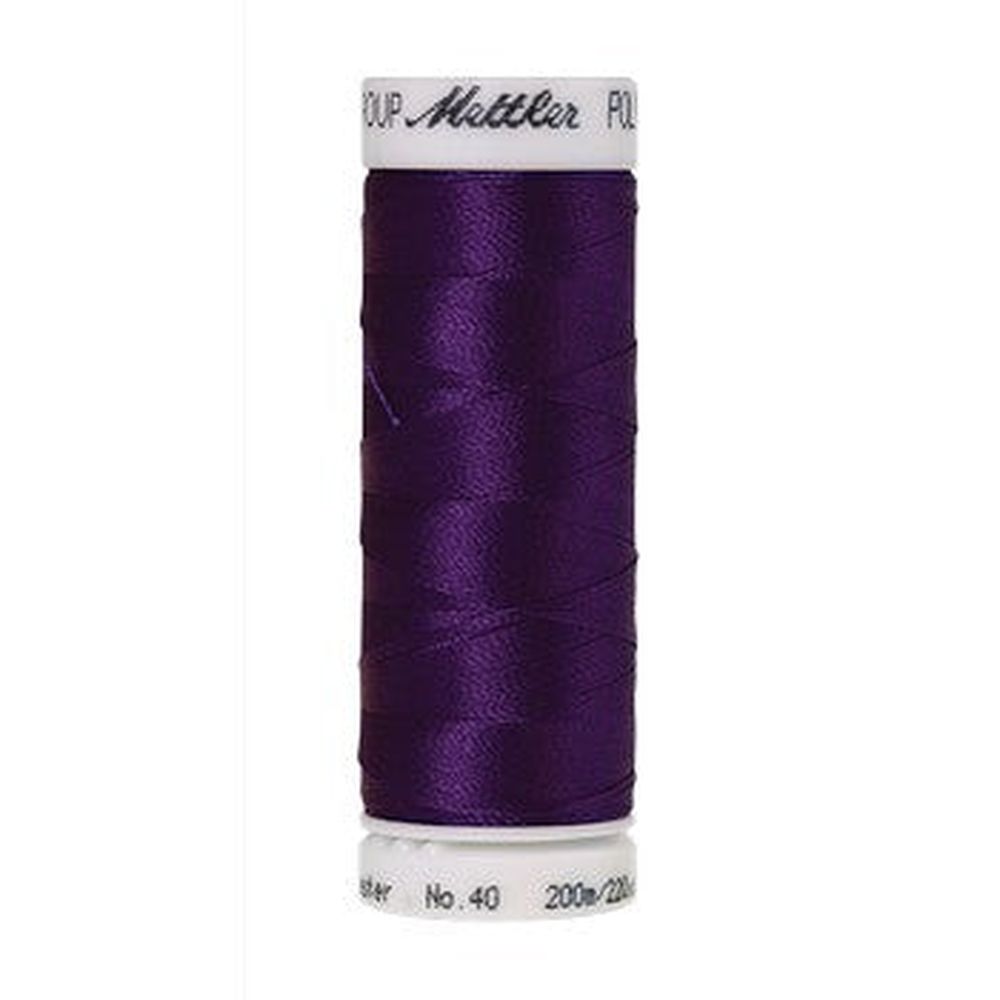 Mettler embroidery thread spool in Deep Purple (2900) - 40wt 200m