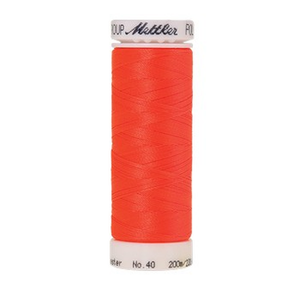 Mettler embroidery thread spool in Devil Red (1306) - 40wt 200m
