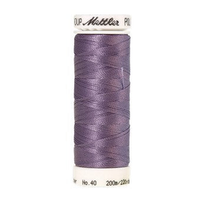 Mettler embroidery thread spool in Dusty Bluebell (3241) - 40wt 200m