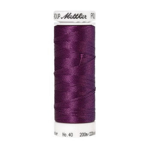 Mettler embroidery thread spool in Dusty Grape (2600) - 40wt 200m