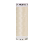 Mettler embroidery thread spool in Eggshell (0101) - 40wt 200m