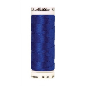 Mettler embroidery thread spool in Electric Blue (3510) - 40wt 200m