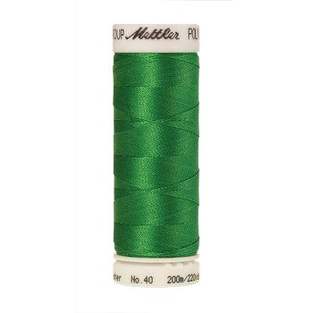 Mettler embroidery thread spool in Emerald (5510) - 40wt 200m