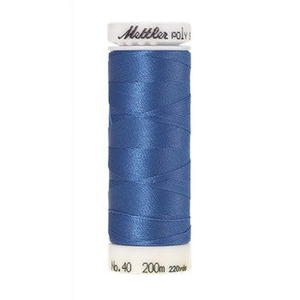 Mettler embroidery thread spool in Empire Blue (3722) - 40wt 200m