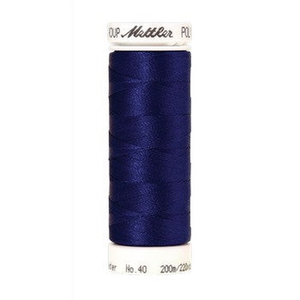 Mettler embroidery thread spool in Fire Blue (3333) - 40wt 200m