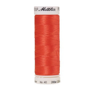Mettler embroidery thread spool in Flamingo (1521) - 40wt 200m