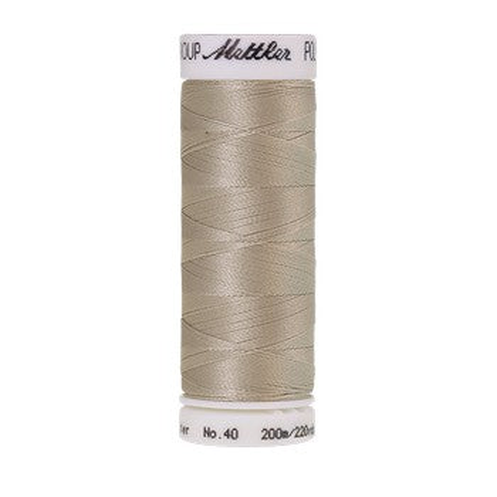 Mettler embroidery thread spool in Fog (0176) - 40wt 200m