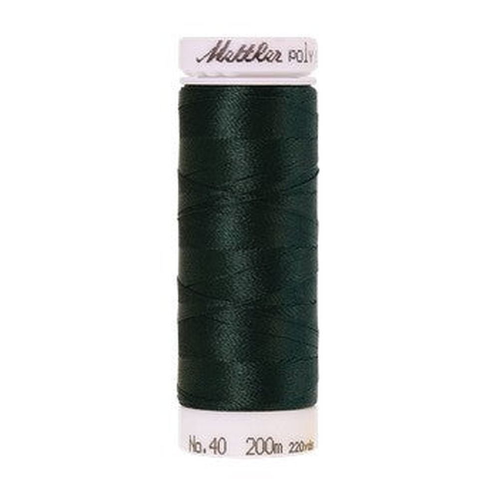 Mettler embroidery thread spool in Forest Green (5374) - 40wt 200m