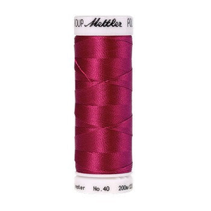 Mettler embroidery thread spool in Fuschia (2521) - 40wt 200m