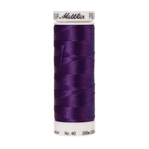 Mettler embroidery thread spool in Grape Jelly (2702) - 40wt 200m