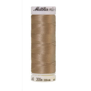 Mettler embroidery thread spool in Gravel (0874) - 40wt 200m