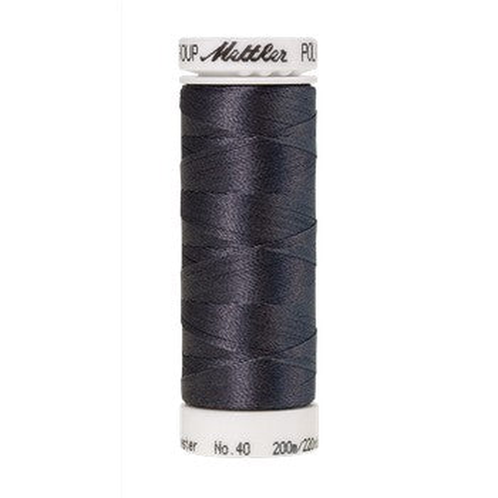 Mettler embroidery thread spool in Greyhound (2576) - 40wt 200m