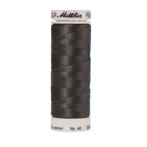 Mettler embroidery thread spool in Heavy Storm (0138) - 40wt 200m