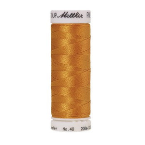 Mettler embroidery thread spool in Honey Gold (0821) - 40wt 200m