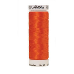 Mettler embroidery thread spool in Hunter Orange (1310) - 40wt 200m