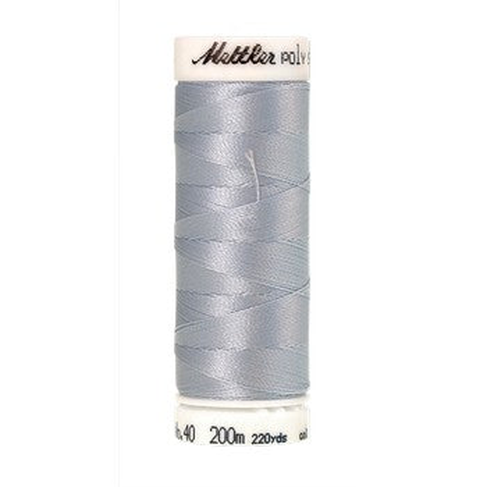 Mettler embroidery thread spool in Ice Cap (3650) - 40wt 200m