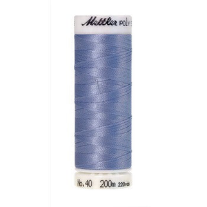 Mettler embroidery thread spool in Lake Blue (3640) - 40wt 200m