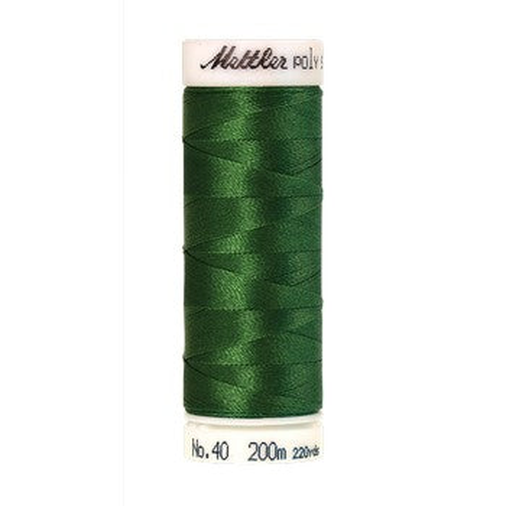 Mettler embroidery thread spool in Lime (5633) - 40wt 200m
