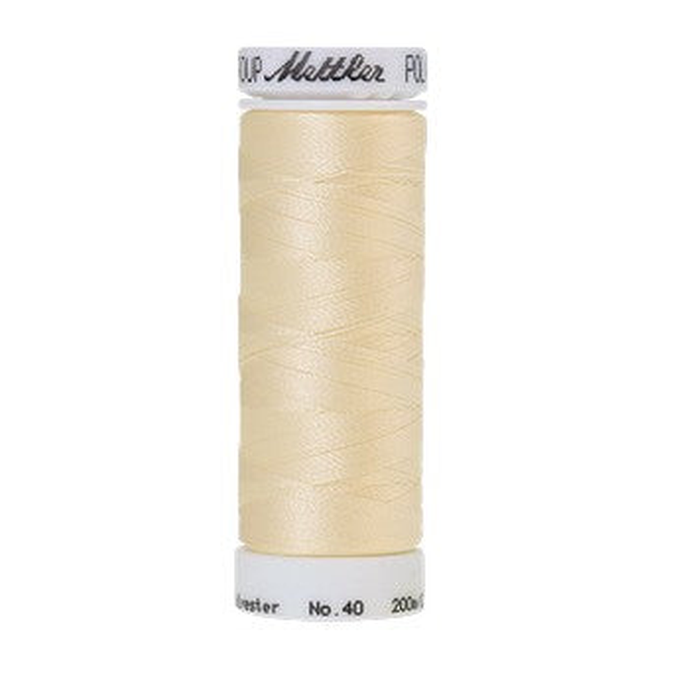 Mettler embroidery thread spool in Linen (0970) - 40wt 200m