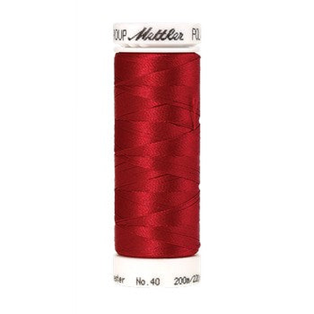 Mettler embroidery thread spool in Lipstick (1903) - 40wt 200m